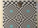 VINTAGE PLATTER PAK #1260 LP RECORD ALBUM CASE w/ PSYCHEDELIC HIPSTER TRENDY