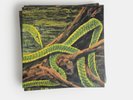 Rainforest Spiritual Enslavement Green Graves 3LP Vinyl Record Set Cyan Variant