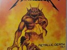METALLICA - METALLIC DEATH VOL 1  blue wax live 1983