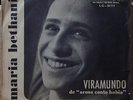 MARIA BETHANIA 1966 Folk Bossa Jazz Edu Lobo Gilberto Gil PS 7” 45 BRAZIL HEAR