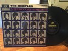 THE BEATLES: Hard Day's Night, Parlophone, Early, Mono, Fold back Sleeve,OOP LP