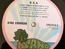 King Crimson LP U.S.A. UK Pink Island Rim 1st Press +++++++++++++++++++++++