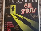 THE DAMNED EVIL SPIRITS SIGNED WHITE VINYL NEW With pic and card.