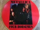 Metallica LP Picture disc Four Horsemen Italy on stage press PD 2245 ++