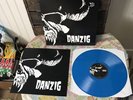 Danzig Self Titled LP RARE BLUE VINYL Samhain Masfits Glenn Slayer Motorhead