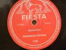 IVORY COAST 78 RPM BLUESY GUITAR VOICE MAMADOU FOFANA MABOBA FIESTA 1750 LISTEN