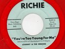 DELAWARE DOOWOP-JOHNNY/DREAMS-RICHIE 457-YOU'RE TOO YOUNG FOR ME/ARE YOU WITH TH