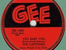 DOO-WOP 78 : THE CLEFTONES ON GEE GG-1000
