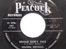 The Sensational Nightingales Peacock Black Gospel 45rpm 1961