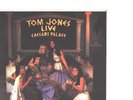 TOM JONES--HARD COVER JUKE BOX-EP + 45---(LIVE at CAESAR'S PALACE)--PS--PIC--SLV
