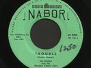 Indiana Country Bopper 45   Jim Russell   TROUBLE   Nabor   Listen