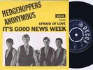 HEDGEHOPPERS ANONYMOUS It's Good News Week Danish 45PS 1965
