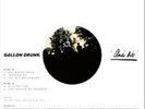 GALLON DRUNK - LIVE AT CLOUDS HILL NEW VINYL RECORD