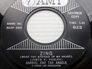 GABRIEL & the ANGELS doowop vg++ promo AMY 45 THE ROOSTER b/w ZING kz130