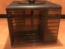 Stow-A-Way Spinning 20 - 32 Cassette Holder Carousel Tape Storage Rack Audio