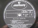 DAVID BOWIE LP RARE MERCURY CANADA  BLACK LABEL MAN OF WORDS MAN OF MUSIC