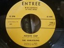 Harlequins | Garage Mad Mike Early Rock 45 | Where I Belong / Potato Chip