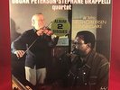 Oscar Peterson Stephane Grappelli Quartet 1973 vinyl LP EXCELLENT CONDITION