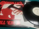 Metallica Kill 'em All Original Elektra Pressing Gold Promo Stamp White Label LP