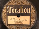 Vocalion 1144 Jim Jackson KANSAS CITY BLUES 1927 E- 78 rpm