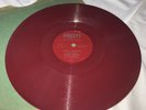 RARE Vtg Red Vinyl ABBOTT JOHNNY HORTON PLAID & CALICO, Shadows 1953 78 RPM 135