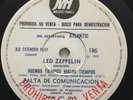 1972 YES & LED ZEPPELIN Promo EP Argentina 