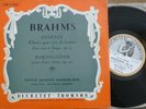 REINHOLD SCHMID / BRAHMS / DUCRETET-THOMSON