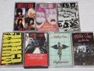 Motley Crue Rock Heavy Metal Music Atlantic Cassette Tapes Mixed Lot
