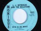 Soul Funk 45 L.J. REYNOLDS We're In The Middle MONIQUE HEAR