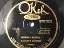 HOT HAWAIIAN KALAMA QUARTET Okeh 41325 HOOMAU A HOOMAU / LEI ANA IKA MOKIHANA
