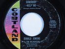 Northern Soul Popcorn 45 DONALD JENKINS/DELIGHTERS Somebody Help CORTLAND HEAR
