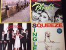 Records Blondie, Parallel Lines, Eat To The Beat, Autoamerican, Squeeze Singles