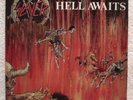 Slayer - Hell Awaits, 1985 nice M-/EX Lp. + merchandise order form & post card