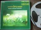 SCHUMANN SPRING SYMPHONY - MUNCH- 2-TRACK  15 IPS 10.5