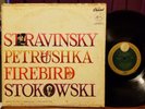 Stravinsky: Petrushka, The Firebird - Leopold Stokowski (LP Capitol P-8407) G/NM