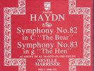 BARCLAY-CROCKER PHILIPS TAPE: HAYDN SYMPHONIES #82 & #83 / MARRINER / DOLBY