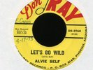 ALVIE SELF Let's Go Wild on Don Ray Rockabilly 45 Hear