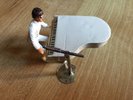 John Lennon & Piano Imagine Metal Figure - The Beatles