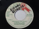 FREDDIE McGREGOR - HOW COULD YOU LEAVE / REGGAE 7