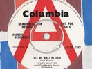 HELEN SHAPIRO * DEMO * COLUMBIA * 'TELL ME WHAT HE SAID' * EX