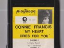 Connie Francis My Heart Cries.... Mono 2 Track Tape For Midland Cartridge Player