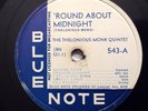 Jazz 78rpm Thelonious Monk - 'Round About Midnight BLUE NOTE 543 V+ Art Blakey
