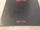 MOTLEY CRUE VINYL LP SHOUT AT THE DEVIL ORIG PRESS STERLING 1/1 LYRIC SLEEVE GF
