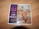 Elvis Presley Love me tender EPA 4006 RCA Single Vinyl