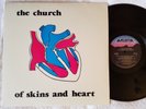 THE CHURCH of skins and heart lp US Arista AL 8563 1988 remaster NM NEAR MINT