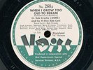78tk-Jazz-12 inch- V-DISC 268-Bob Crosby / King Cole Trio