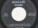 PERVIS LEE on Kincaid | private deep soul folk 45 EP | RARE