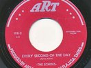 ECHOES on Art —EVERY SECOND OF THE DAY— florida garage punk 45 | RARE | ORIG
