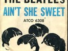 THE BEATLES Ain't She Sweet on Atco 6308 45 With Picture Sleeve
