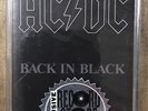 AC/DC BACK IN BLACK CASSETTE TAPE VERSION OF THE ALBUM RECORD STORE DAY 2018 RSD
